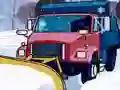 Spēle Hidden Snowflakes in Plow Trucks online