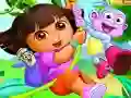 Spēle Dora the explorer Hidden stars online