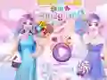 Spēle Barbie and Elsa in Candyland online
