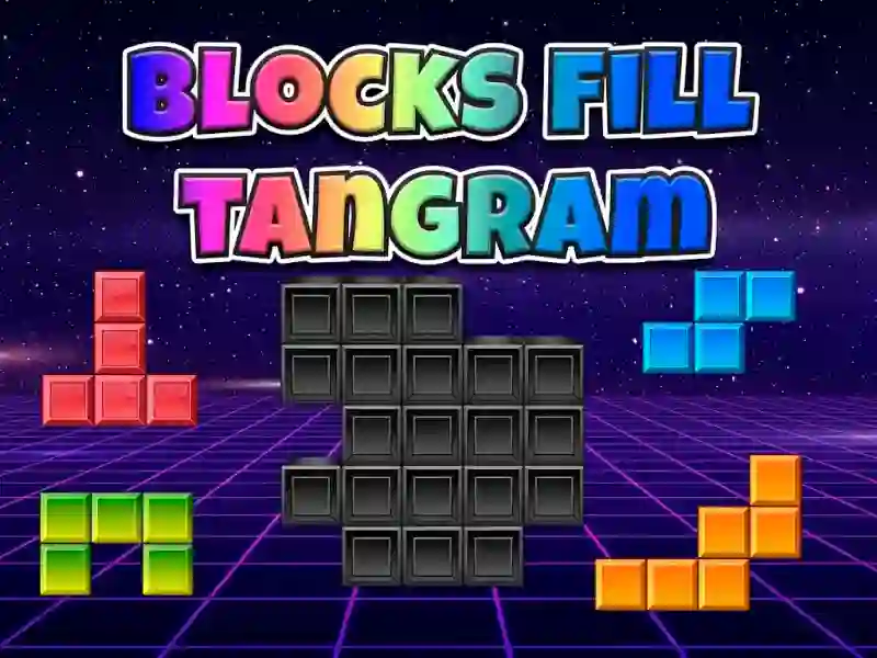 Spēle Blocks Fill Tangram online