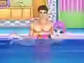 Spēle Baby Taylor Learn Swimming online