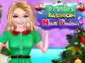 Spēle Christmas Fashion Nail Salon online