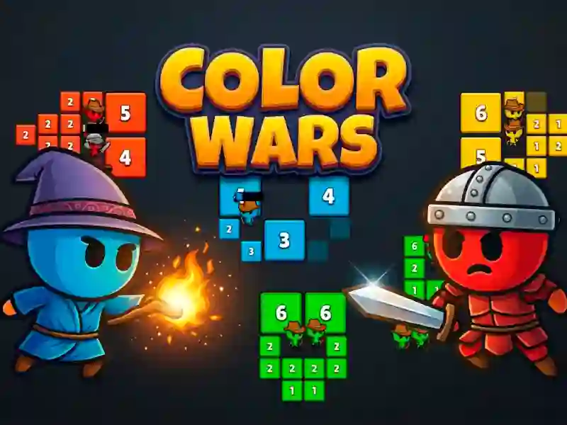 Spēle Color Wars online