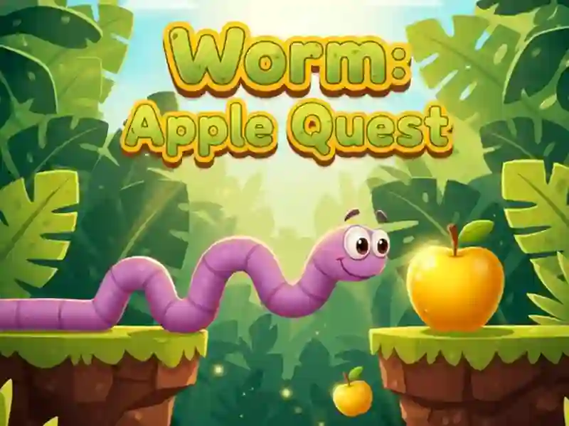 Spēle Worm:  Apple Quest online