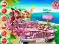 Spēle Princesses Beach Trip online