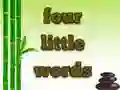 Spēle Four Little Words online