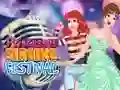 Spēle Princesses Singing Festival online