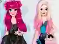 Spēle Princess Iceskates Winter Dress Up online