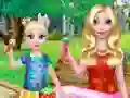 Spēle Mommy And Daughter Summer Day online