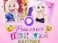 Spēle Princesses Prank Wars Makeover online