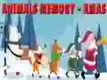 Spēle Animals Memory - Xmas online