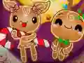 Spēle Christmas Gingerbread - Color Me online
