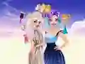 Spēle Fashion Showdown Ellie and Villain Quinn online
