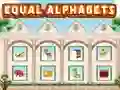 Spēle Equal Alphabets online