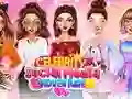 Spēle Celebrity Social Media Adventure online