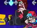 Spēle Friday Night Funkin vs Geometry Dash online