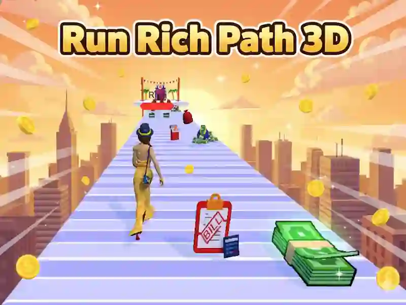 Spēle Run Rich Path 3D online