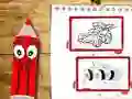 Spēle Back To School Cars Coloring Book online