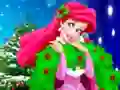 Spēle Ariel The Little Mermaid Christmas Dres Up online