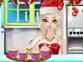 Spēle Frozen Christmas Cupcake Maker online