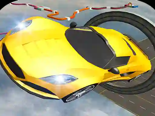 Spēle Ramp Car Stunts Racing Impossible Tracks 3d online