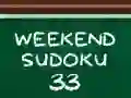 Spēle Weekend Sudoku 33 online