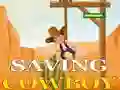 Spēle Saving cowboy online