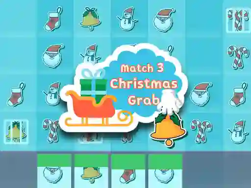 Spēle Christmas Grab Match 3 online