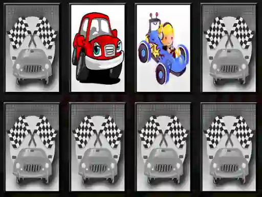 Spēle Racing Cars Memory online