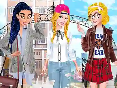 Spēle Princesses: Back to School Collection online