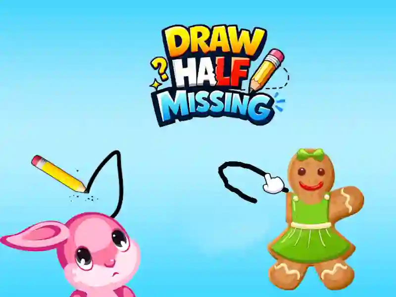 Spēle Draw Half Game online