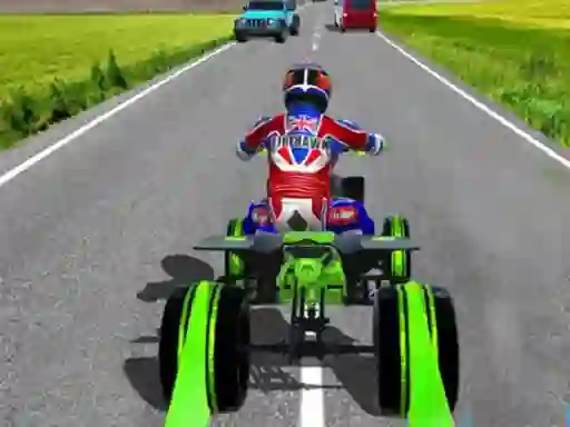 Spēle ATV Quad Bike Traffic Racer online