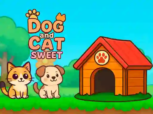 Spēle Dog and Cat Sweet online