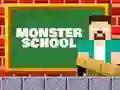 Spēle Monster School: Roller Coaster & Parkour online