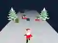 Spēle 3D Santa Run online