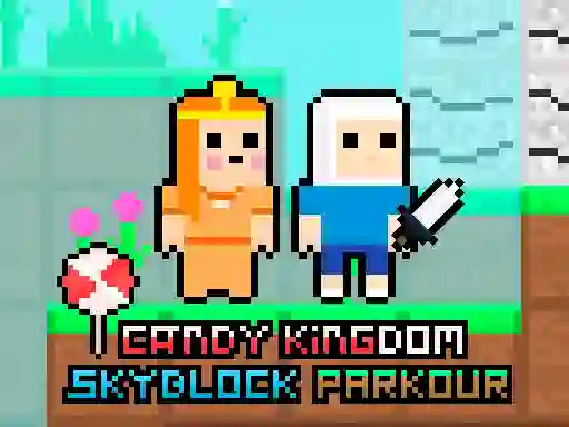 Spēle Candy Kingdom Skyblock Parkour online
