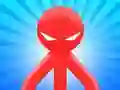 Spēle Red Stickman vs Monster School online