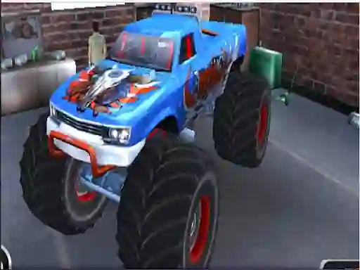 Spēle Monster Truck Stunt Adventure online
