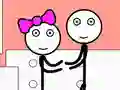 Spēle Stickman Jailbreak - Love Story online