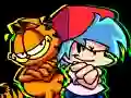 Spēle Funkin' On a Monday with Garfield the cat online