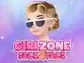 Spēle Girlzone Face 2 Face online