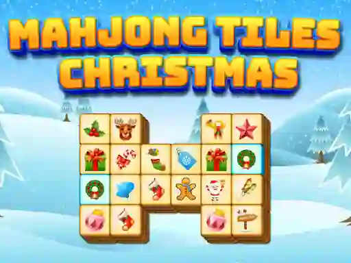 Spēle Mahjong Tiles Christmas online