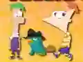 Spēle Phineas and Ferb Hidden Stars online