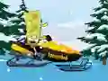 Spēle Spongebob Snowmobile online