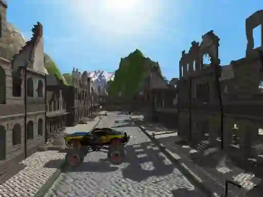 Spēle Destroyed City Drive online