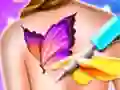 Spēle Barbie Funny Tattoo Shop online