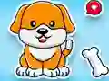 Spēle Coloring Book: Cute Dog online