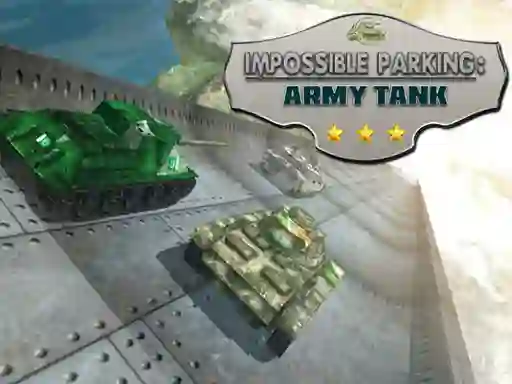 Spēle Impossible Parking: Army Tank online