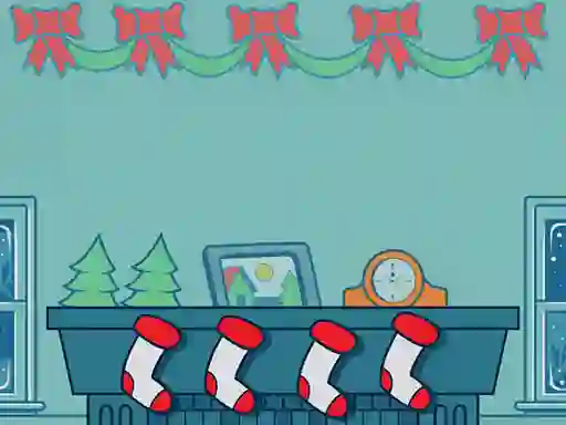 Spēle Christmas Stockings Memory online