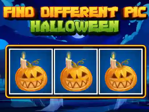 Spēle Find Different Pic Halloween online